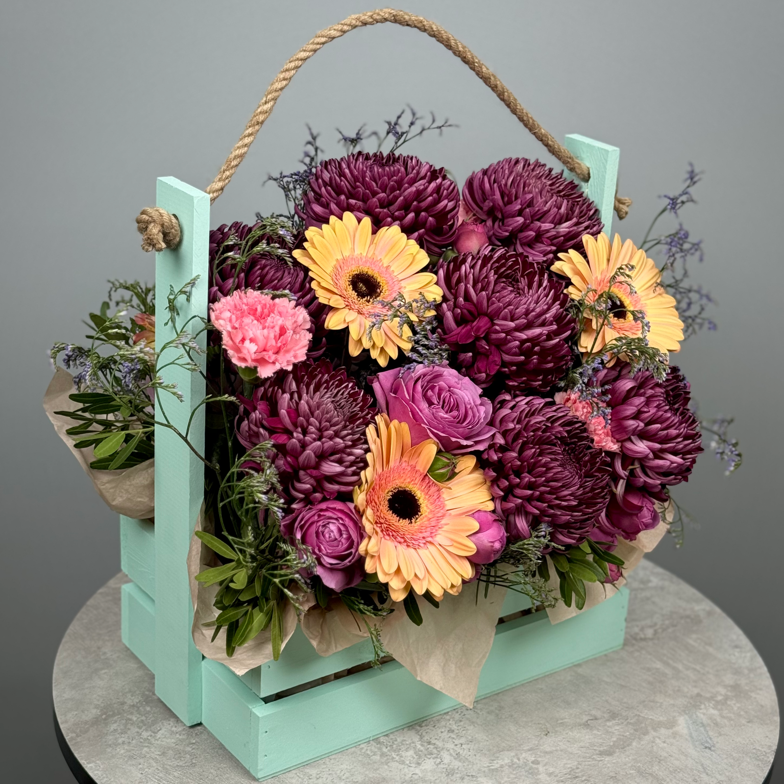 Цветы в ящике Алиса в стране чудес