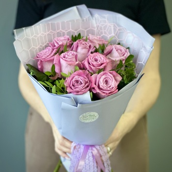 Букет из лиловых роз Мэритим