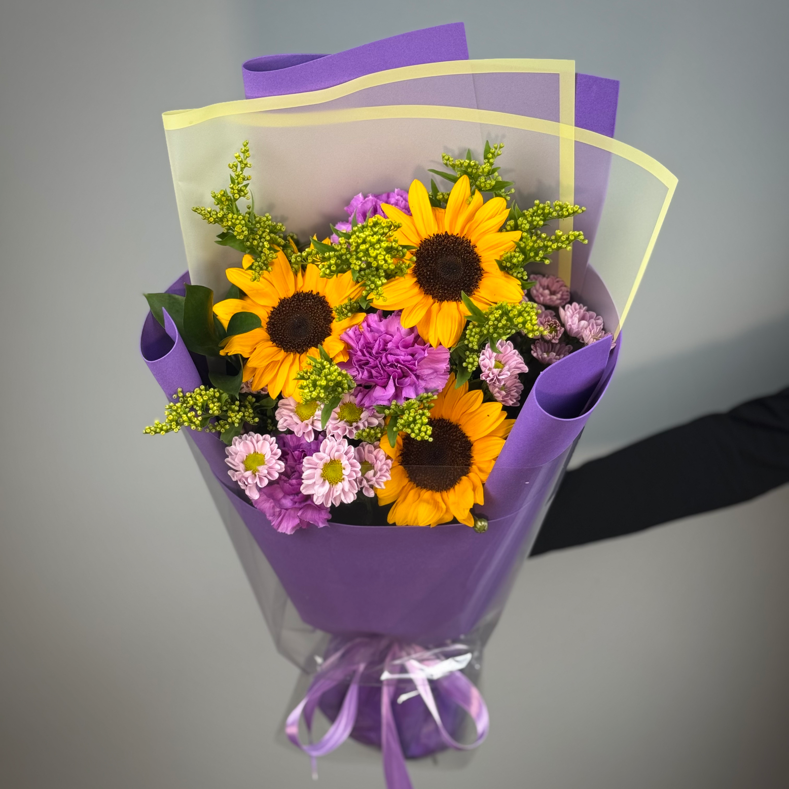 Букет Подсолнечные фантазии