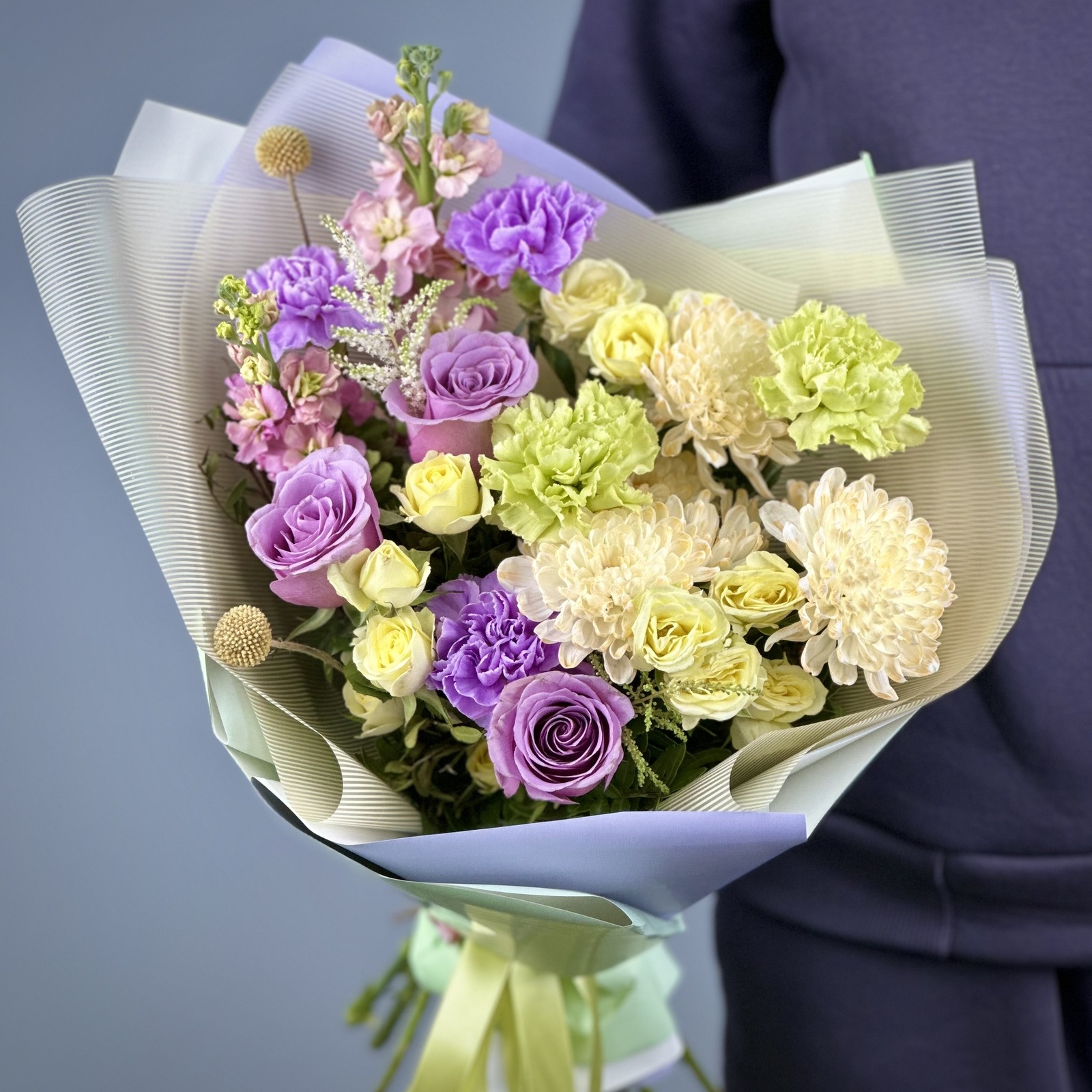 Букет Малахитовая шкатулка