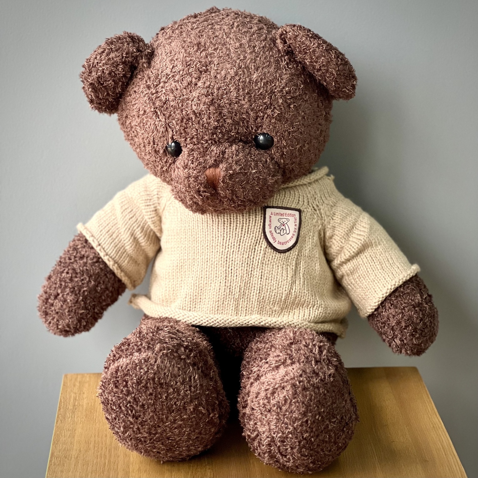 Медведь 70 см (цвет темно-коричневый)