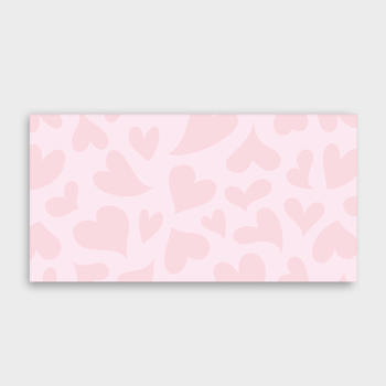 Конверт для денег "Сердца" 