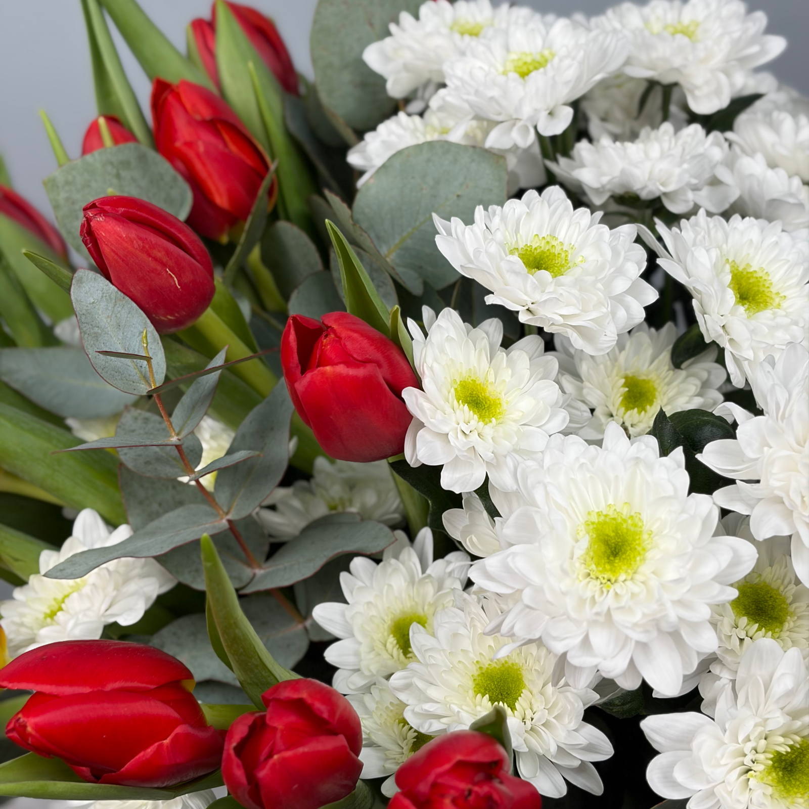 Цветы в коробке Переливы марта