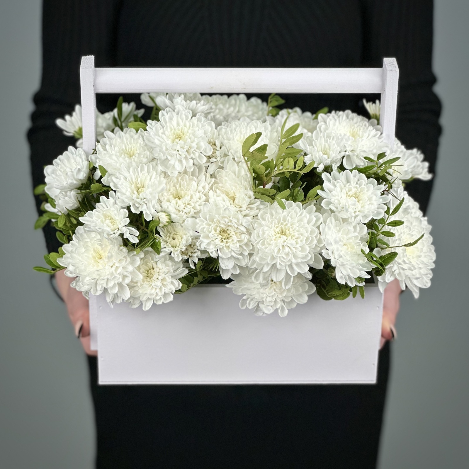 Цветы в ящике Луиза