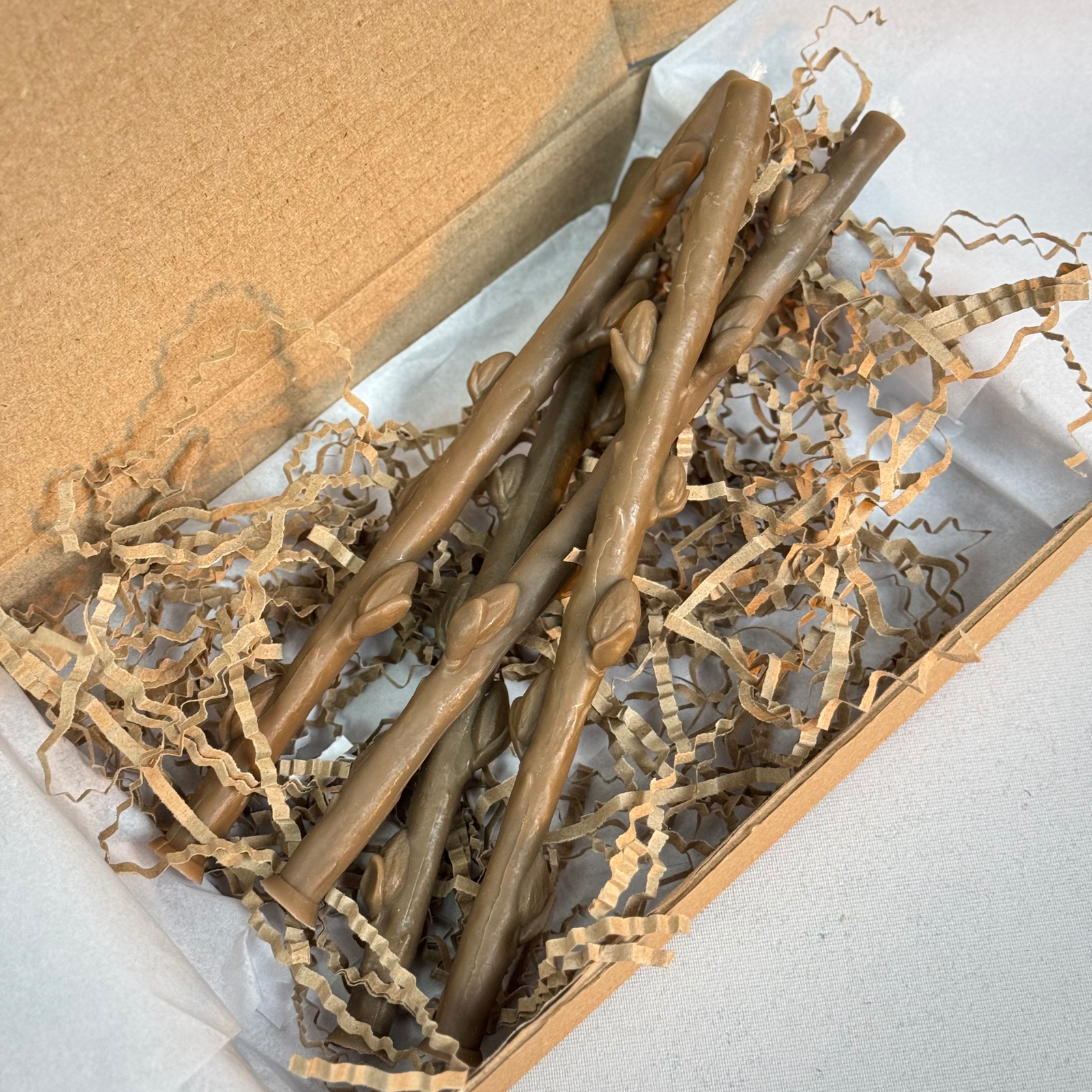 Набор свечей "Веточки вербы" 