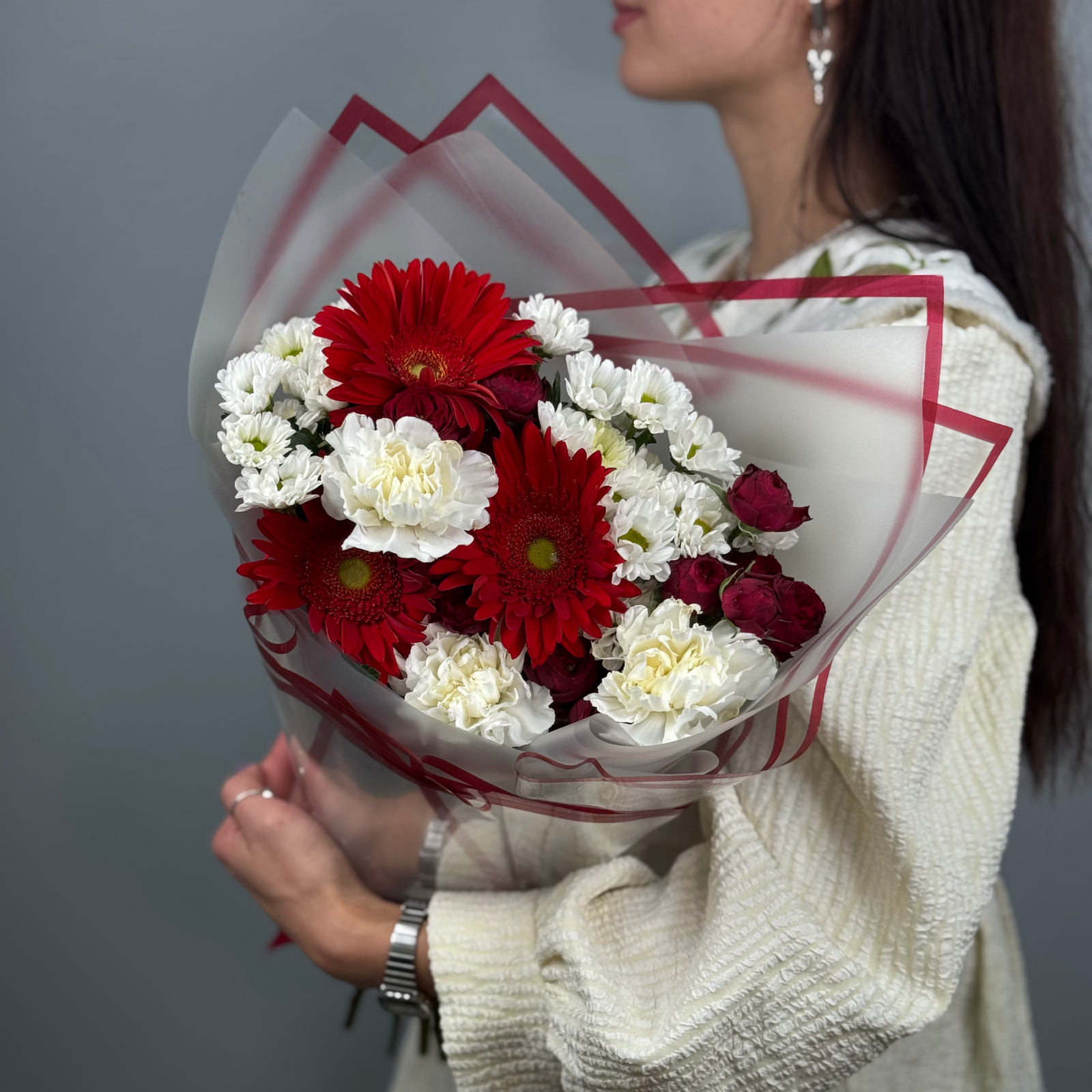 Букет Красная луна 