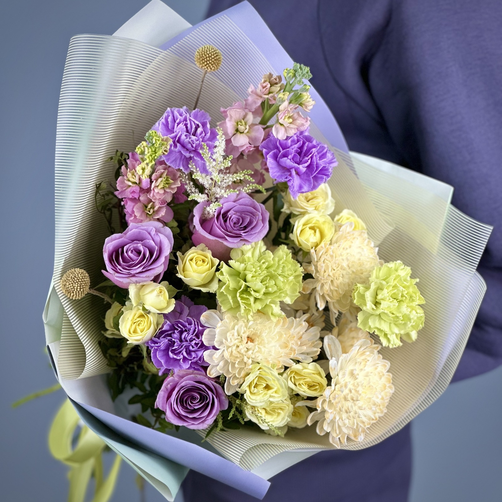 Букет Малахитовая шкатулка