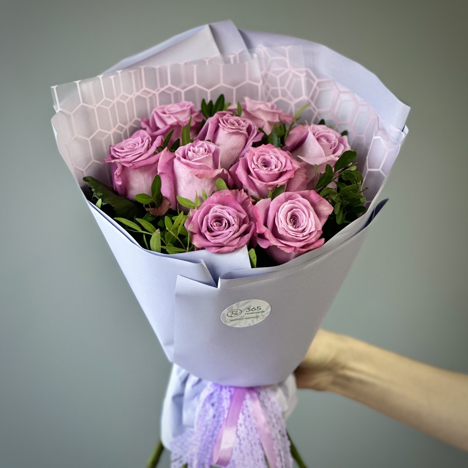 Букет из лиловых роз Мэритим