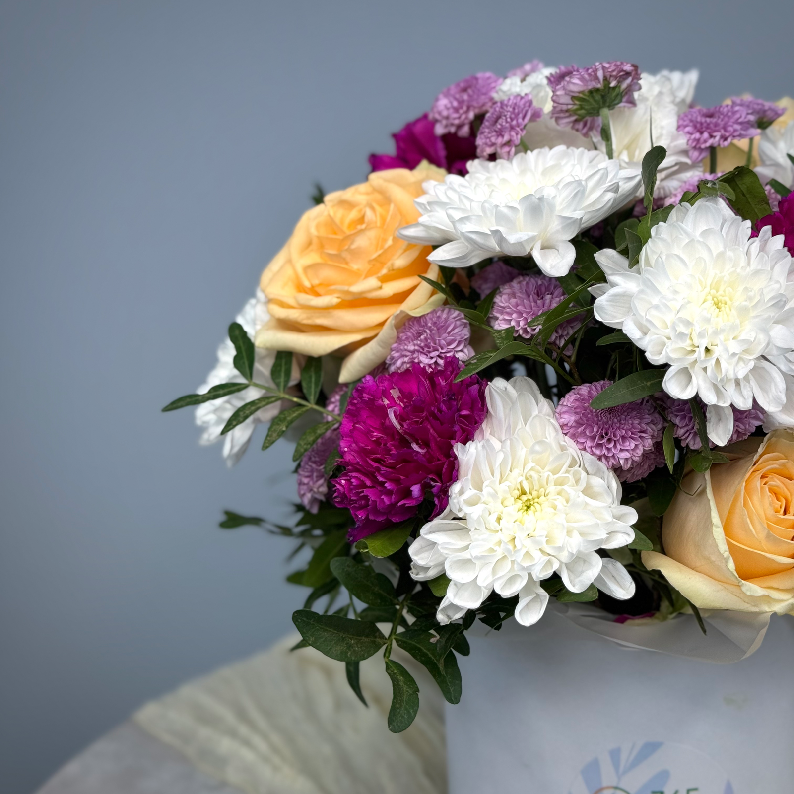 Цветы в коробке Июльский вечер