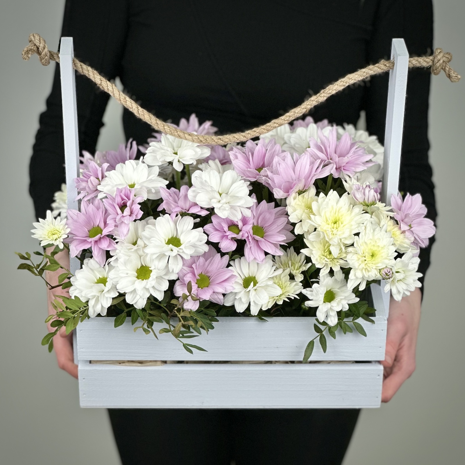 Цветы в ящике Лазурь