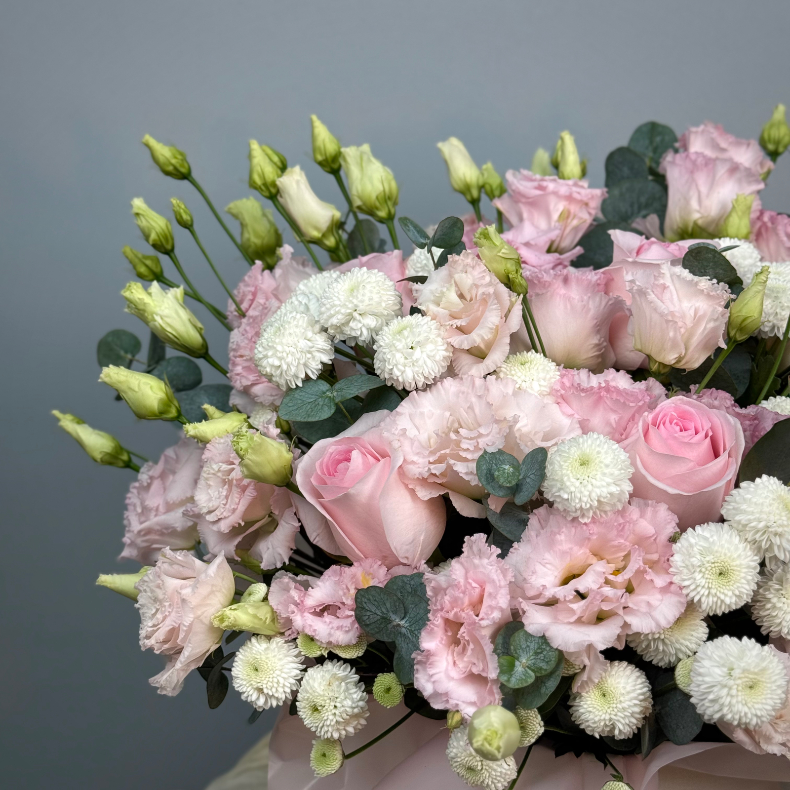 Цветы в коробке Элегия нежности