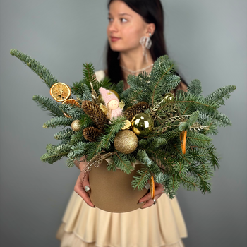 Цветы в коробке Лесная гостья