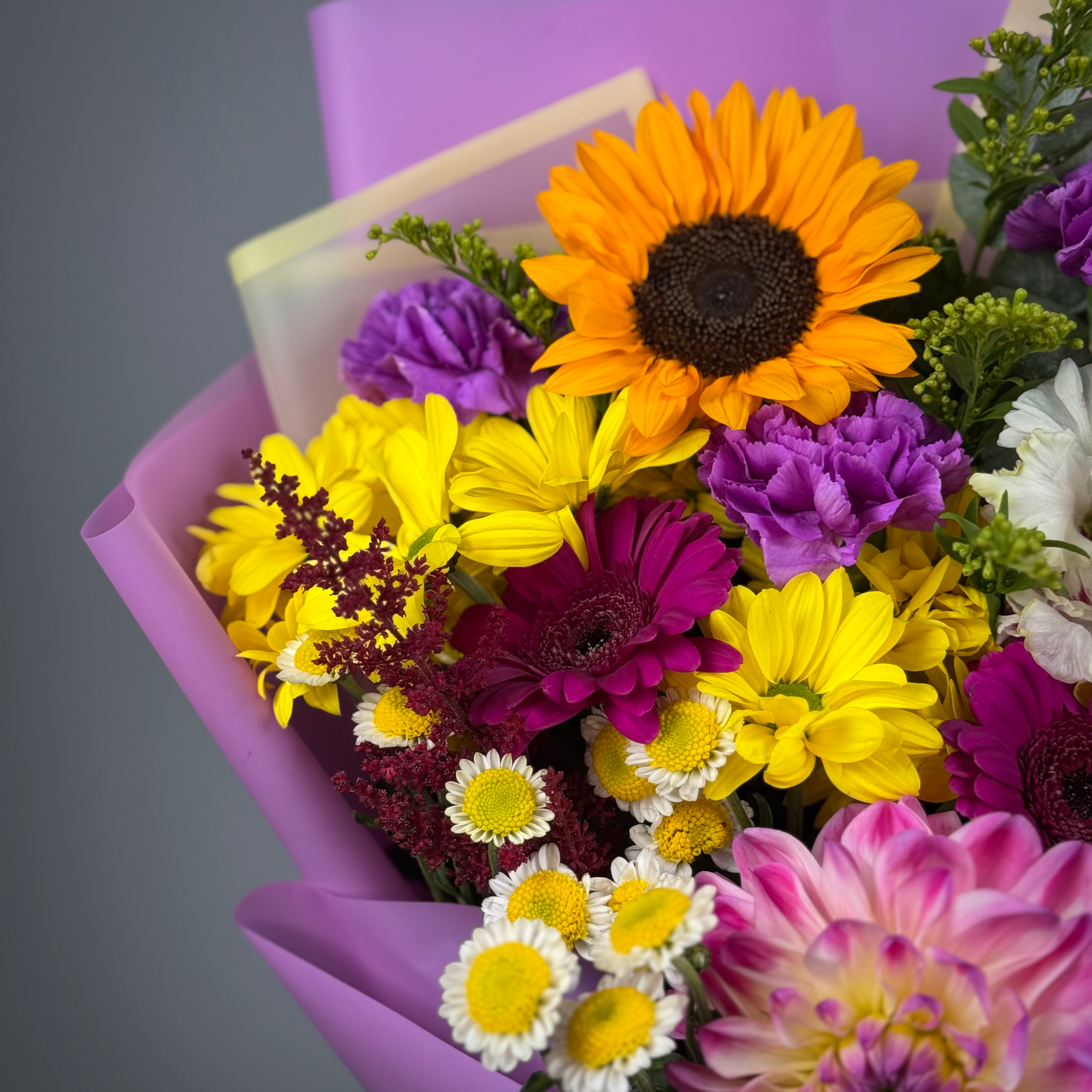 Букет Цветочный фейерверк