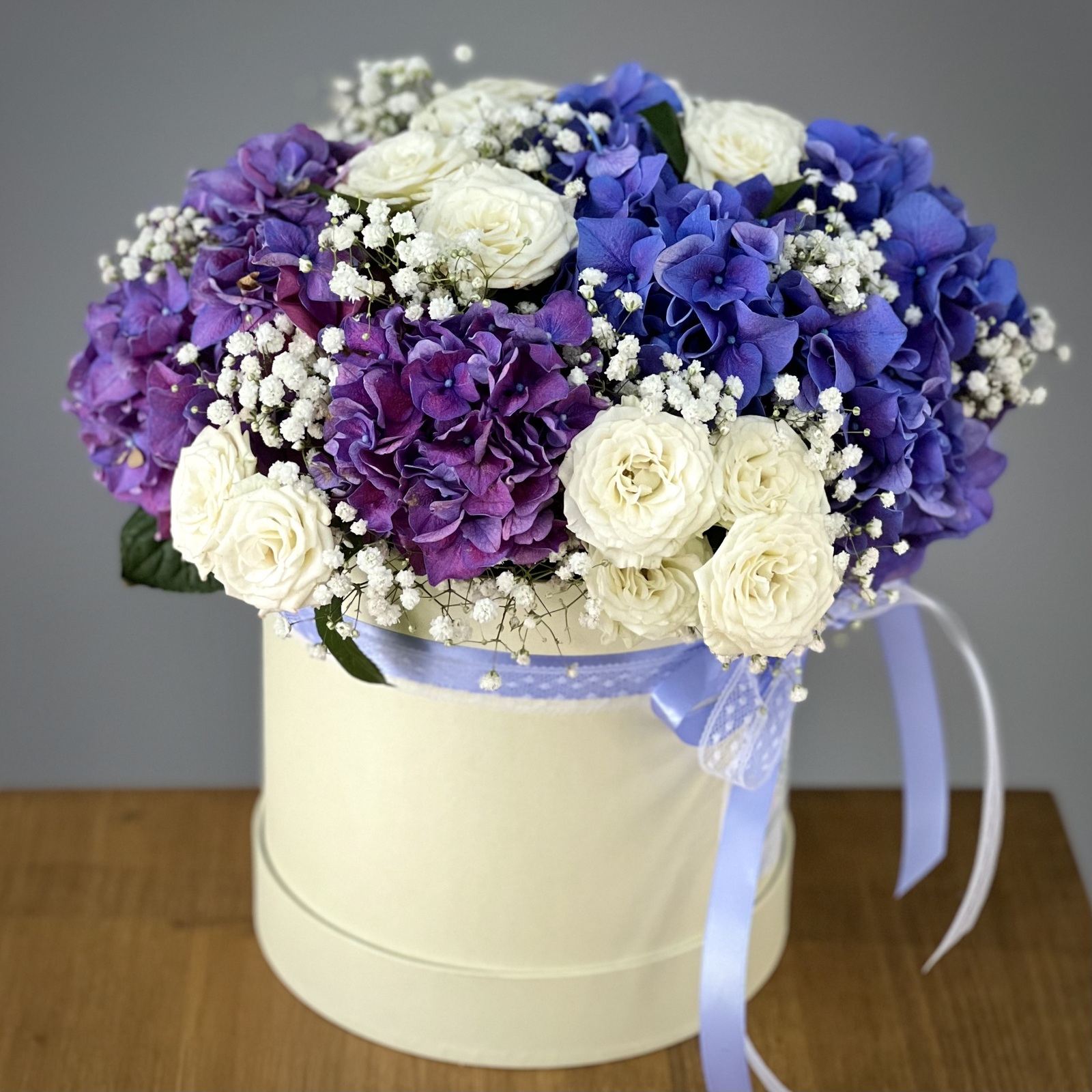 Цветы в коробке Холодное сердце