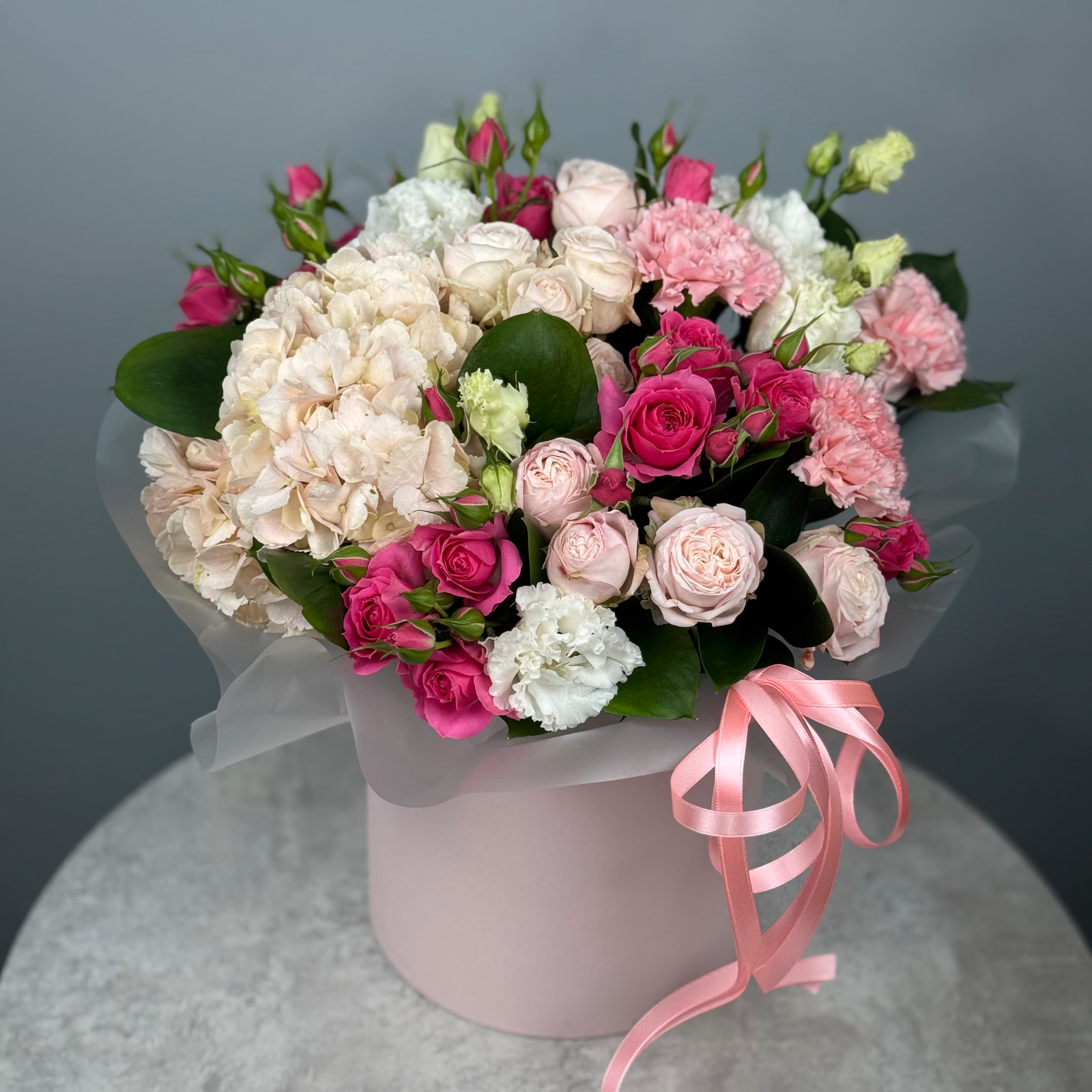 Цветы в коробке Верона