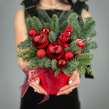 Цветы в ящике Калинка